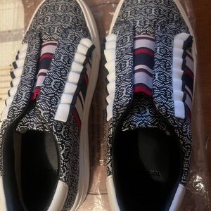 Stylish Patterned Slip-On Sneakers